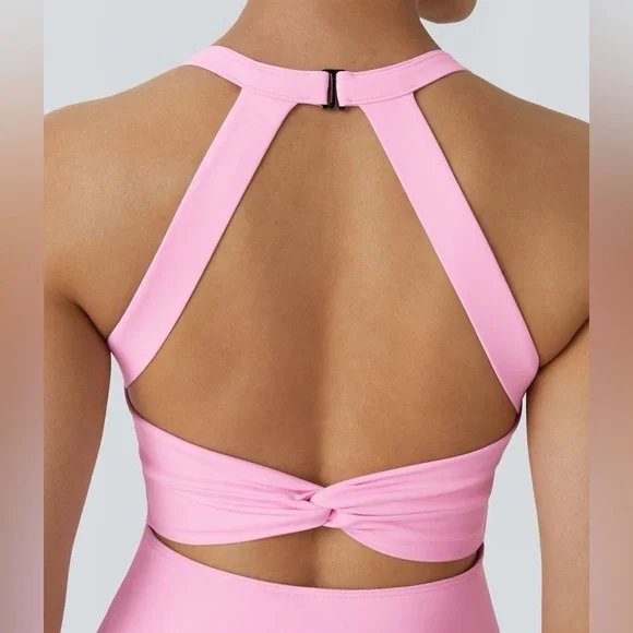 Halara Backless Twisted Active Dress - Picture 3 of 5